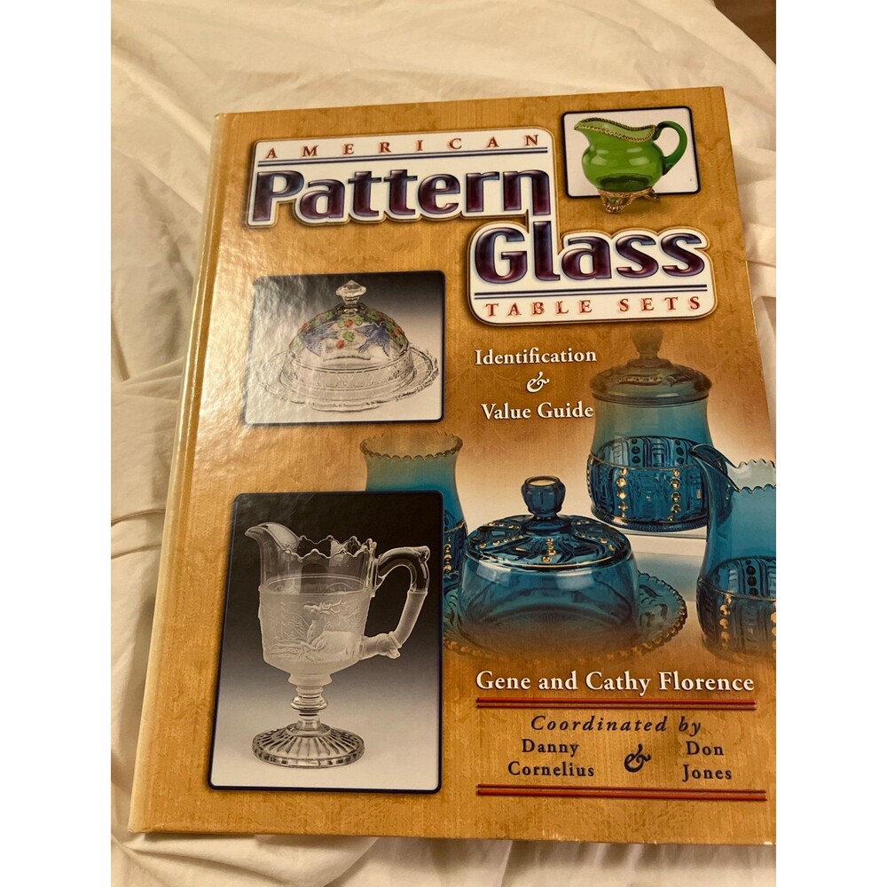 American Pattern Glass Table Sets  Identification Guide